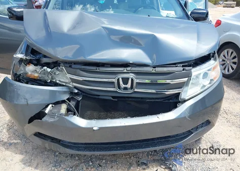 2012 Honda Odyssey Exl z USA, uszkodzony, nr VIN 5FNRL5H68CB107341